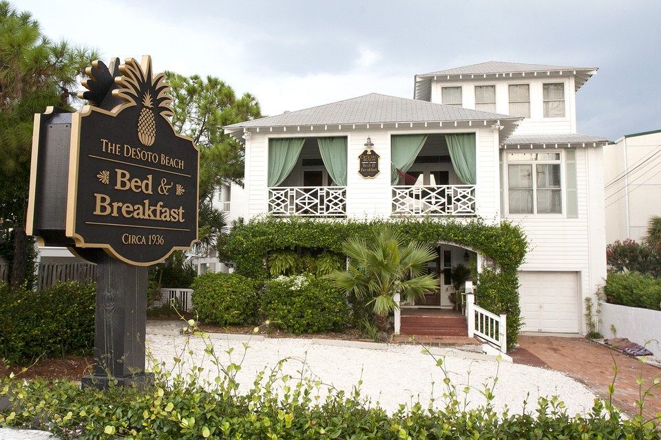 เดอโซโต บีช เบด แอนด์ เบรคฟาสต์ Bed & Breakfast ไทบีไอส์แลนด์ ภายนอก รูปภาพ
